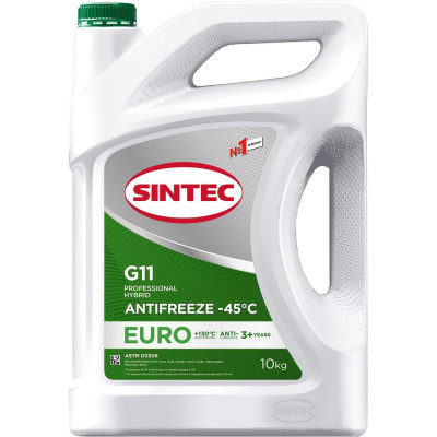 Антифриз Sintec euro g11, - 45С, зеленый 990570