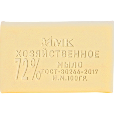 ММК Мыло хозяйственное 100 гр. 72 без обертки - 120 штук МКХ0421