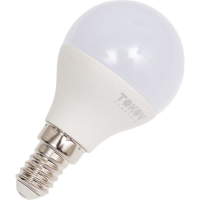 TOKOV ELECTRIC Лампа светодиодная 10Вт G45 6500К Е14 176-264В TKE-G45-E14-10-6.5K