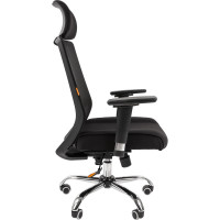 Компьютерное кресло CHAIRMAN 555 LUX TW черный 00-07062965