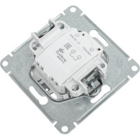 1-клавишный механизм выключателя Systeme Electric скрытой проводки Glossa 10А IP20 1а 10AX платина GSL001213