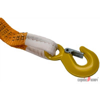 Ленточный трос в пакете СЕРВИС КЛЮЧ суперусиленный 5 т 19005