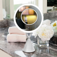 Зеркало Camelion с LED подсветкой M282-DL C01 белый 14004