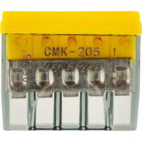 Монтажные клеммы duwi прозрачные СМК 772-205, 0,5-2,5мм2, прозрачная 5 шт. 26731 7