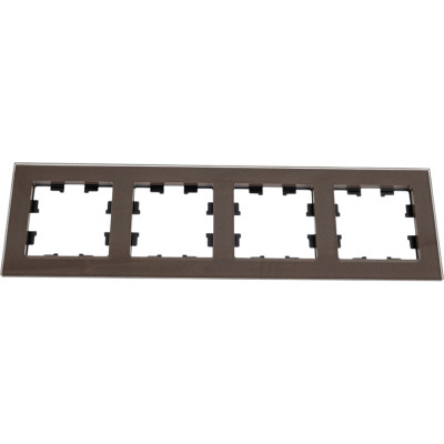 4-ая рамка Systeme Electric AtlasDesign Nature Стекло мокко SE ATN320604