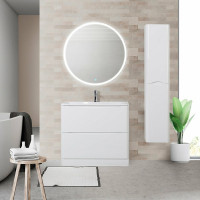 Подвесной шкаф BelBagno Bianco Lucido ACQUA-1600-2A-SC-BL-P