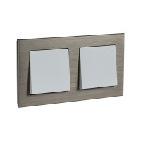 Рамка Systeme Electric AtlasDesign NATURE металл латунь 2-ая ATN312202