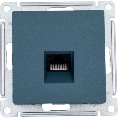 Компьютерная розетка Systeme Electric AtlasDesign Изумруд RJ45, механизм SE ATN000883