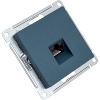 Компьютерная розетка Systeme Electric AtlasDesign Изумруд RJ45, механизм SE ATN000883