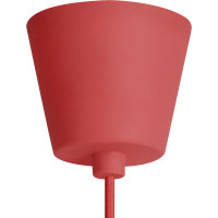 Пластиковый патрон REV E27 с подвесом 1 м, красный 24645 9
