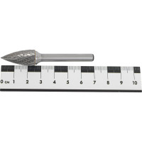 Борфреза гиперболическая с точечным торцом (тип G; 12х25 мм; хвостовик 6 мм) KORNOR 372122506