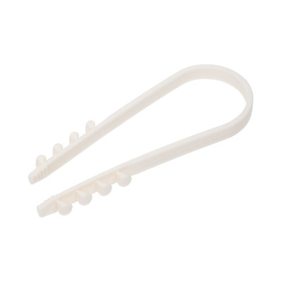 Дюбель-хомут duwi ДХК 19-25, круглый, белый, 10 шт. 30345 9