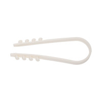 Дюбель-хомут duwi ДХК 19-25, круглый, белый, 10 шт. 30345 9