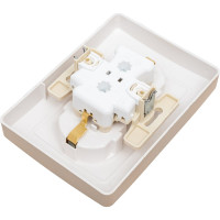 Розетка Systeme Electric Blanca внутр Титан 2-ая с/з без шторок, 16А, 250В SE BLNRS001024