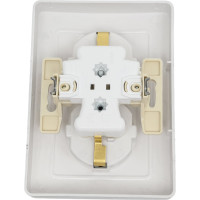 Розетка Systeme Electric Blanca внутр Алюминий 2-ая с/з без шторок, 16А, 250В SE BLNRS001023