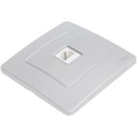 Компьютерная розетка Systeme Electric Blanca внутр Алюминий RJ45 SE BLNIS045003