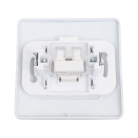 Компьютерная розетка Systeme Electric Blanca внутр Алюминий RJ45 SE BLNIS045003