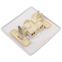 Розетка Systeme Electric Blanca внутр Бел б/з со шторками, 16А, 250В SE BLNRS000111