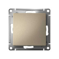 Механизм выключателя Systeme Electric 1-кл. ATLAS DESIGN сх.1 10АХ шампань ATN000511 1240311