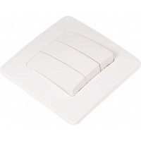 3-клавишный выключатель Systeme Electric Blanca внутренний, Белый, 10А, 250B SE BLNVS100501