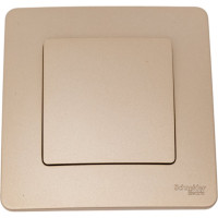 1-клавишный выключатель Systeme Electric Blanca внутренний, Титан, 10А, 250B SE BLNVS010104