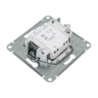 1-клавишный выключатель Systeme Electric Glossa Белый карточный, сх.6 SE GSL000169