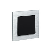 1-местная рамка Systeme Electric AtlasDesign NATURE металл серебро ATN312101