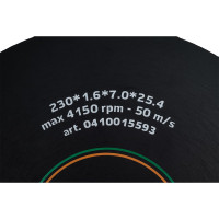 Диск алмазный сплошной по граниту LINE DISC (230х25.4 мм) TECH-NICK 041.001.5593