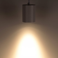 Подвесной светильник RITTER Arton цилиндр, провод 1м, 80x100, LED, 12Вт, 960Лм, 4200К, алюминий, белый 59984 5