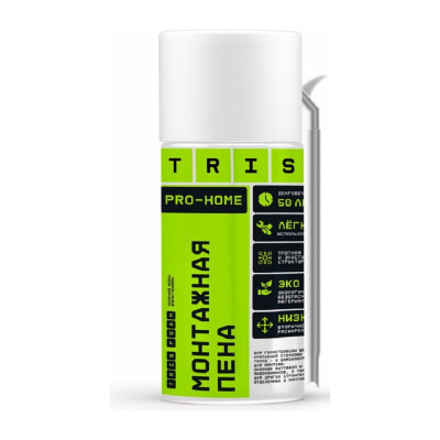 Бытовая монтажная пена TriS PRO-HOME летняя ПМ045