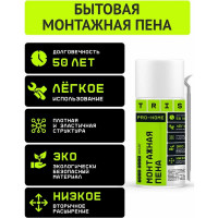 Бытовая монтажная пена TriS PRO-HOME летняя ПМ045