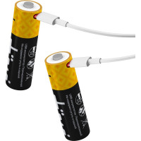 Кабель USB-Type C duwi для единовременной зарядки 2 аккумуляторов 62017 4