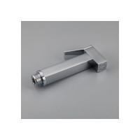 Смеситель для умывальника Gappo 35к G1017-1 литой, с гигиенической лейкой, белый-хром 549393