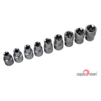 Набор головок внутренних и насадок TORX (16 пр; Е10-Е24; Т30-Т70) СЕРВИС КЛЮЧ 76650