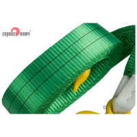 Ленточный супер усиленный трос 6 т в пакете СЕРВИС КЛЮЧ 19009