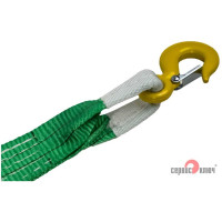Ленточный супер усиленный трос 6 т в пакете СЕРВИС КЛЮЧ 19009