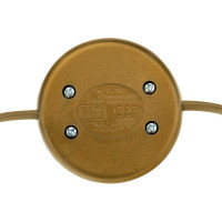 Кабель с ножным выключателем и евровилкой duwi 2м бронза 28581 6