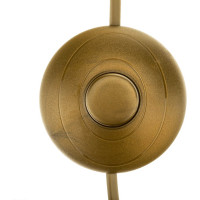 Кабель с ножным выключателем и евровилкой duwi 2м бронза 28581 6