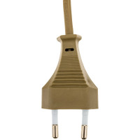 Кабель с ножным выключателем и евровилкой duwi 2м бронза 28581 6