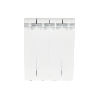 Алюминиевый радиатор STOUT ALPHA 350 4 секции, боковое подключение SRA-2310-035004 RG00908P2SCN32