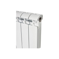 Алюминиевый радиатор STOUT ALPHA 350 4 секции, боковое подключение SRA-2310-035004 RG00908P2SCN32