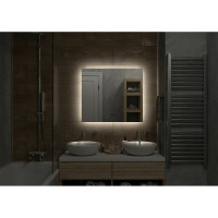 Зеркало с подсветкой Art&Max Perugia 800x800 AM-Per-800-800-DS-F