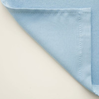 Портьерная штора для кухни witerra жаккард двусторонний голубой 135x180 см 1 шт 109250