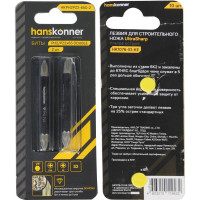 Биты PH2-PZ2, 65 мм, 2 шт Hanskonner HKPH2PZ2-65D-2