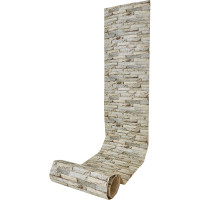 Мягкая самоклеящаяся 3D панель LAKO Камень кладка 14, рулон, 70x600 см LKD-16-05-FC77 LKD-16-05-FC77-RU