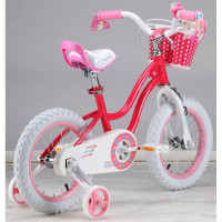 Велосипед Royal Baby Stargirl Steel 16", стальная рама RB16G-1 Малиновый