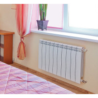 Алюминиевый радиатор HALSEN 350/80/4 4640015384601