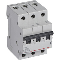 Авт.выключатель RX3 Legrand 4,5кА 20А 3П C 419709