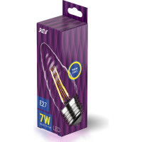 Светодиодная лампа REV FILAMENT свеча витая, TC37, E27, 7W, 2700K, DECO Premium 32427 0