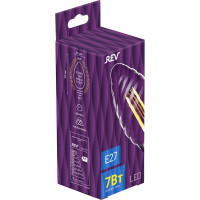Светодиодная лампа REV FILAMENT свеча витая, TC37, E27, 7W, 2700K, DECO Premium 32427 0